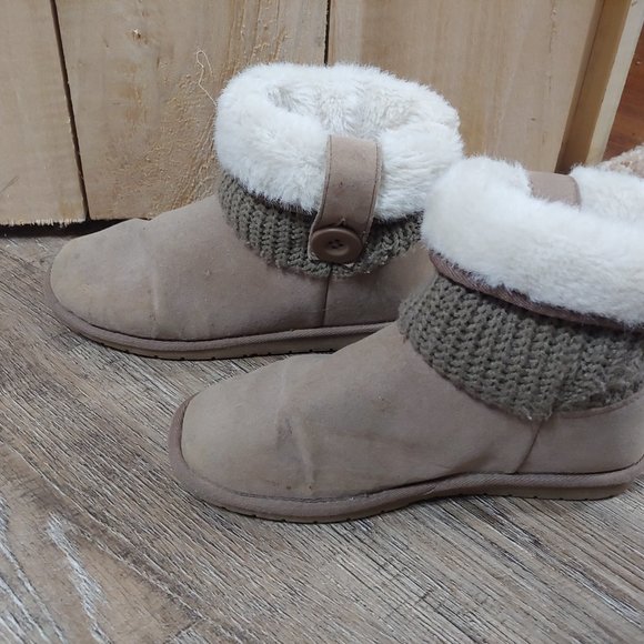 Rampage womans faux fur lined boots size 8 m - Picture 8 of 14
